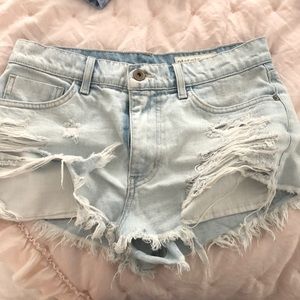 Pistola jean shorts